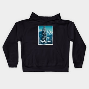 Nakiska Alberta Canada ski Kids Hoodie